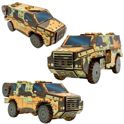 SAMOCHÓD WOJSKOWY MODEL PUZZLE DREWNIANE AUTO WOJSKO UKŁADANKA SAMOCHÓD WOJSKOWY MODEL PUZZLE DREWNIANE AUTO WOJSKO UKŁADANKA