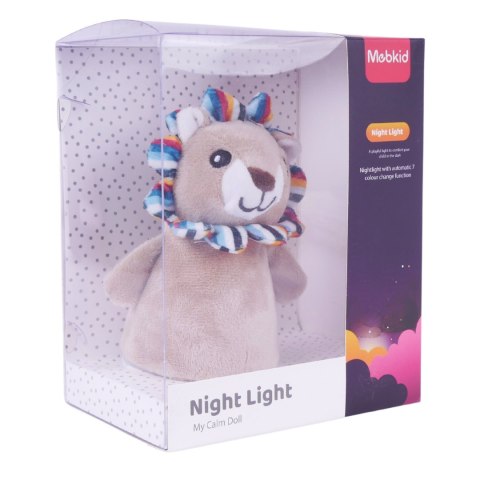 A baby soothing plush night light (lion doll) A baby soothing plush night light (lion doll)