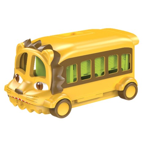 Animal park lion bus with 12 animals Animal park lion bus with 12 animals