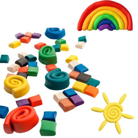 Zestaw lekkiej plasteliny 34 kolory 70148 Zestaw lekkiej plasteliny 34 kolory 70148