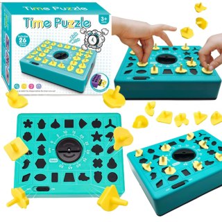 Puzzle Układanka Na Czas Dopasowywanie Kształtów Pokrętło Szufladka