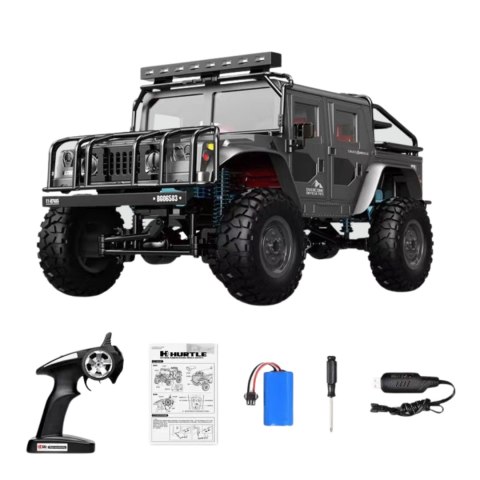 Samochód Terenowy Hummer Zdalnie Sterowany Pilotem Napęd 4x4 Światła Led