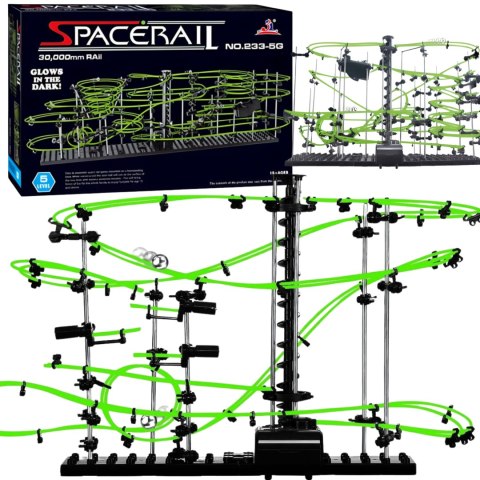 Zestaw Kosmiczny Tor Kulkowy Kulodrom Winda Puzzle Klocki 3D Montessori XXL Zestaw Kosmiczny Tor Kulkowy Kulodrom Winda Puzzle Klocki 3D Montessori XXL