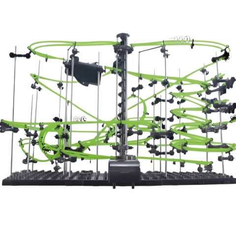 Zestaw Kosmiczny Tor Kulkowy Kulodrom Winda Puzzle Klocki 3D Montessori XXL Zestaw Kosmiczny Tor Kulkowy Kulodrom Winda Puzzle Klocki 3D Montessori XXL