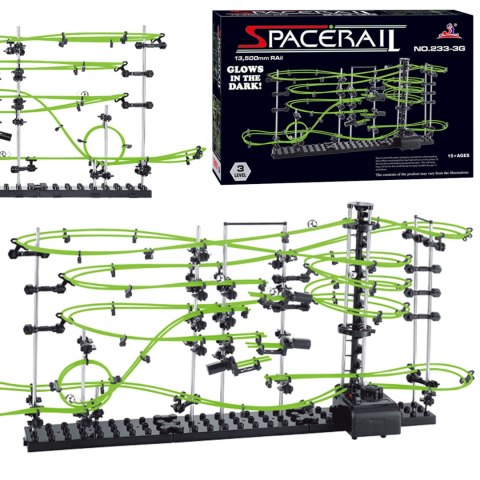 Zestaw Kosmiczny Tor Kulkowy Kulodrom Winda Puzzle Klocki 3D Montessori XXL Zestaw Kosmiczny Tor Kulkowy Kulodrom Winda Puzzle Klocki 3D Montessori XXL