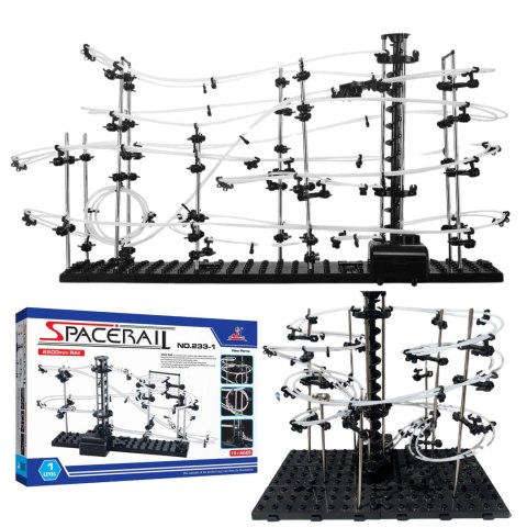 Zestaw Kosmiczny Tor Kulkowy Kulodrom Winda Puzzle Klocki 3D Montessori XXL Zestaw Kosmiczny Tor Kulkowy Kulodrom Winda Puzzle Klocki 3D Montessori XXL