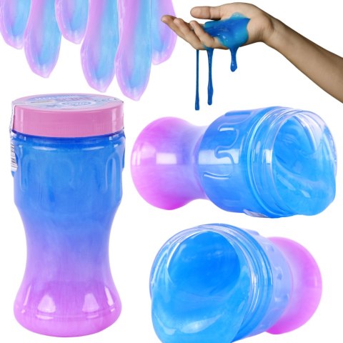 Glutek Rozciągliwy Zapachowy Dwukolorowy Antystresowy Masa Slime 400ml Glutek Rozciągliwy Zapachowy Dwukolorowy Antystresowy Masa Slime 400ml