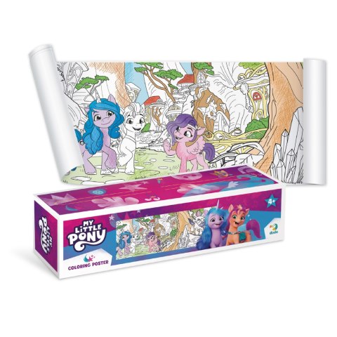 Kolorowanka W Rolce Kucyki Konie My Little Pony Zestaw Do Malowania Kolorowanka W Rolce Kucyki Konie My Little Pony Zestaw Do Malowania