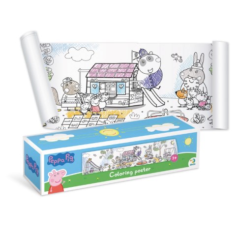 Kolorowanka W Rolce Świnka Peppa Pig Zestaw Kreatywny Do Malowania Rysowani Kolorowanka W Rolce Świnka Peppa Pig Zestaw Kreatywny Do Malowania Rysowani