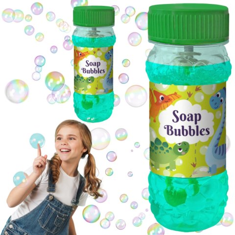 Płyn Do Tworzenia Baniek Mydlanych Dla Dzieci Ilustracja Dinozaury 145 ml Płyn Do Tworzenia Baniek Mydlanych Dla Dzieci Ilustracja Dinozaury 145 ml