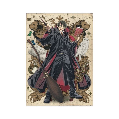 Puzzle "Harry Potter" Dla Całej Rodziny Wysoka Jakość 250 Elementów Wiek 8+ Puzzle "Harry Potter" Dla Całej Rodziny Wysoka Jakość 250 Elementów Wiek 8+