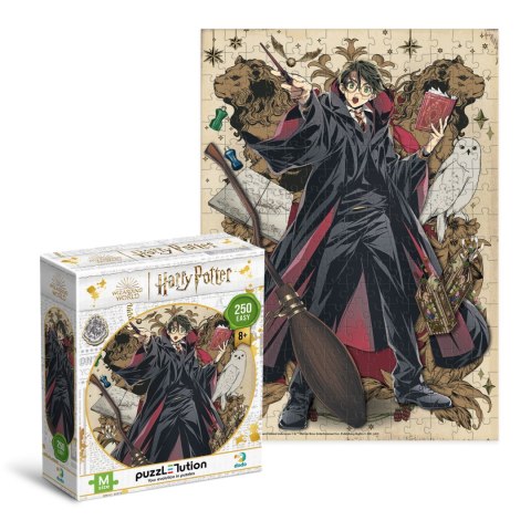 Puzzle "Harry Potter" Dla Całej Rodziny Wysoka Jakość 250 Elementów Wiek 8+ Puzzle "Harry Potter" Dla Całej Rodziny Wysoka Jakość 250 Elementów Wiek 8+