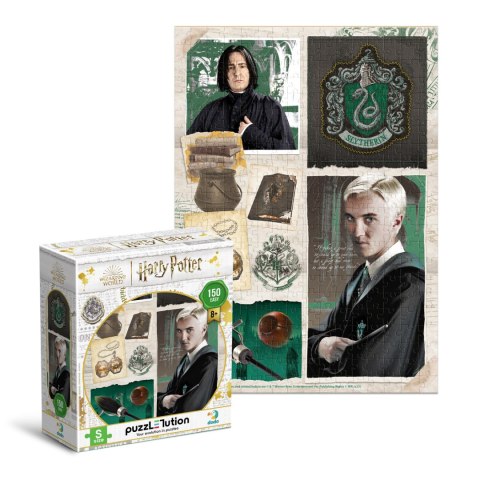 Puzzle Motyw "Harry Potter" - "Dom Slytherin" Draco Snape 150 Elementów 8+ Puzzle Motyw "Harry Potter" - "Dom Slytherin" Draco Snape 150 Elementów 8+