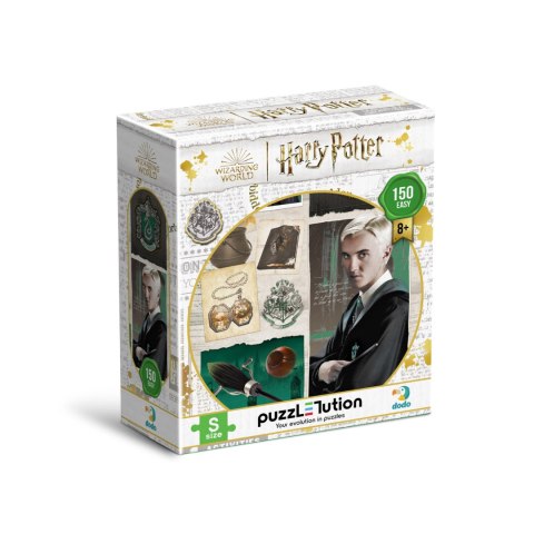 Puzzle Motyw "Harry Potter" - "Dom Slytherin" Draco Snape 150 Elementów 8+ Puzzle Motyw "Harry Potter" - "Dom Slytherin" Draco Snape 150 Elementów 8+