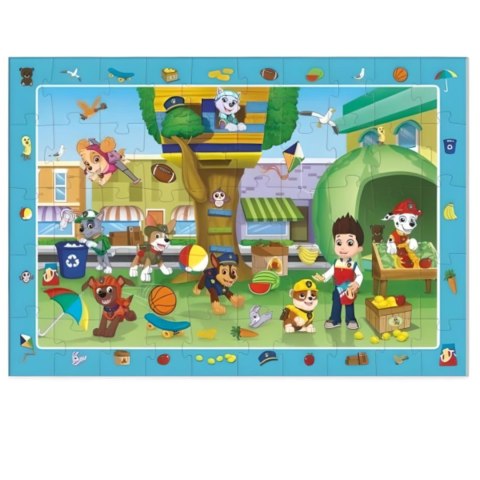 Puzzle obserwacyjne Paw Psi Patrol Zestaw Do Układania Układanka 50 Element Puzzle obserwacyjne Paw Psi Patrol Zestaw Do Układania Układanka 50 Element