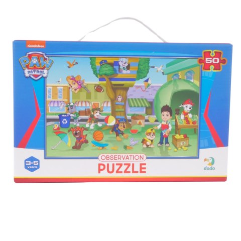 Puzzle obserwacyjne Paw Psi Patrol Zestaw Do Układania Układanka 50 Element Puzzle obserwacyjne Paw Psi Patrol Zestaw Do Układania Układanka 50 Element