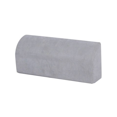 Sofa Premium Sztruksowa Szara Dziecięca Rozkładana Siedzisko Miejsce Zabaw