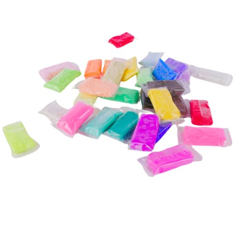 Zestaw Plastelina SENSO GLINA Magiczna Piankolina Masa Plastyczna 30 Szt Zestaw Plastelina SENSO GLINA Magiczna Piankolina Masa Plastyczna 30 Szt