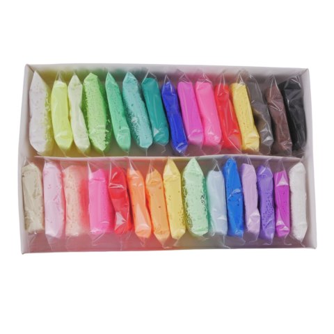 Zestaw Plastelina SENSO GLINA Magiczna Piankolina Masa Plastyczna 30 Szt Zestaw Plastelina SENSO GLINA Magiczna Piankolina Masa Plastyczna 30 Szt