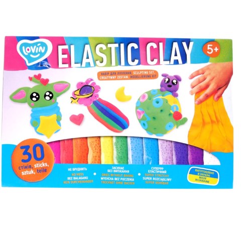 Zestaw Plastelina SENSO GLINA Magiczna Piankolina Masa Plastyczna 30 Szt Zestaw Plastelina SENSO GLINA Magiczna Piankolina Masa Plastyczna 30 Szt