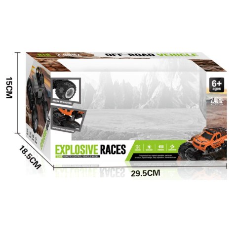 Auto Samochód Terenowy Pick Up Zdalnie Sterowany RC Pilot Akumulator USB Auto Samochód Terenowy Pick Up Zdalnie Sterowany RC Pilot Akumulator USB