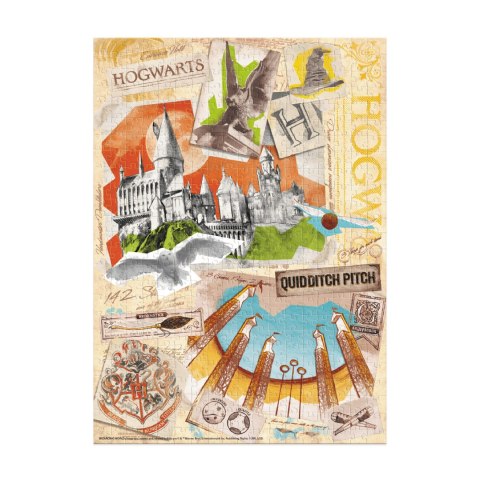 Puzzle "Harry Potter" - "Szkoła Hogwartu" Wysoka Jakość 450 Elementów 8+ Puzzle "Harry Potter" - "Szkoła Hogwartu" Wysoka Jakość 450 Elementów 8+