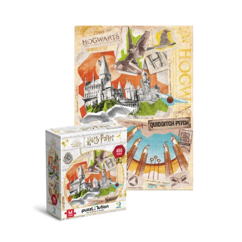 Puzzle "Harry Potter" - "Szkoła Hogwartu" Wysoka Jakość 450 Elementów 8+ Puzzle "Harry Potter" - "Szkoła Hogwartu" Wysoka Jakość 450 Elementów 8+