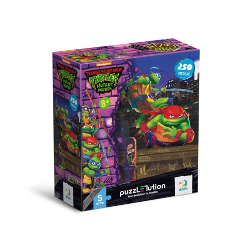 Puzzle "Wojownicze Żółwie Ninja" - "Leonardo i Raphael" 250 Elementów 8+ Puzzle "Wojownicze Żółwie Ninja" - "Leonardo i Raphael" 250 Elementów 8+