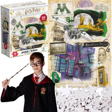 Puzzle Z Motywem "Harry Potter" - "Ministerstwo Magii" 450 Elementów 8+ Puzzle Z Motywem "Harry Potter" - "Ministerstwo Magii" 450 Elementów 8+