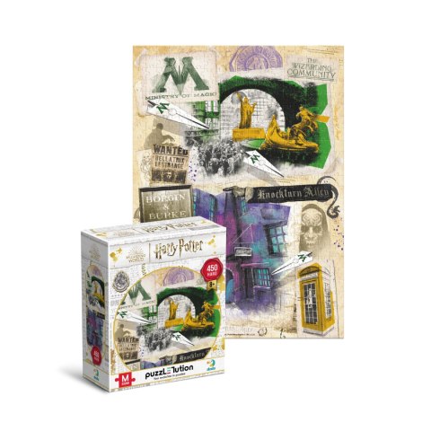 Puzzle Z Motywem "Harry Potter" - "Ministerstwo Magii" 450 Elementów 8+ Puzzle Z Motywem "Harry Potter" - "Ministerstwo Magii" 450 Elementów 8+