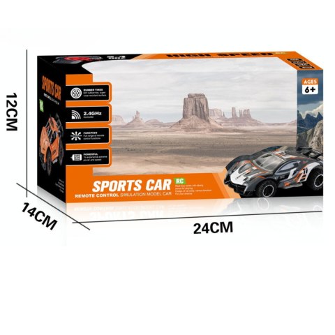 Sportowe Auto Samochód Zdalnie Sterowane Na Pilot Akumulator RC Wyścigi Sportowe Auto Samochód Zdalnie Sterowane Na Pilot Akumulator RC Wyścigi