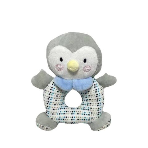 Grzechotka Pingwinek Miętowo-Niebieski 18 Cm Maskotka Dla Najmłodszych Grzechotka Pingwinek Miętowo-Niebieski 18 Cm Maskotka Dla Najmłodszych