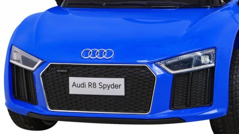 Auto Na Akumulator Audi R8 Niebieski + Pilot + EVA + Wolny Start + MP3 LED