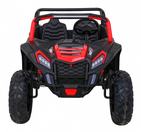 Auto Na Akumulator Buggy ATV Strong Racing dla 2 dzieci Czerwony Audio LED