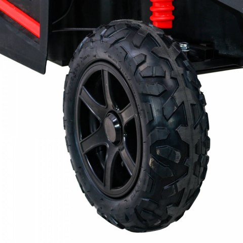 Auto Na Akumulator Buggy ATV Strong Racing dla 2 dzieci Czerwony Audio LED