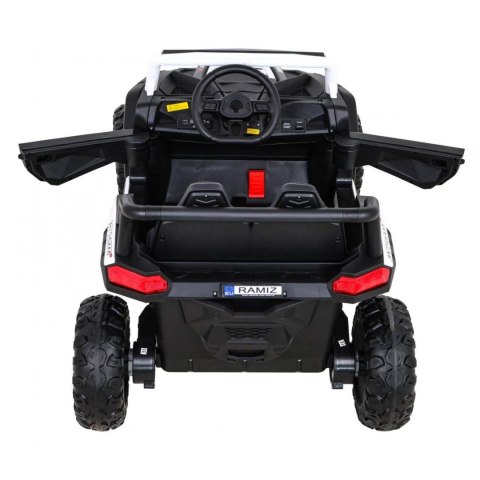 Auto Na Akumulator Buggy UTV 2000M Racing Biały Napęd 4x4 Pilot MP3 LED Auto Na Akumulator Buggy UTV 2000M Racing Biały Napęd 4x4 Pilot MP3 LED