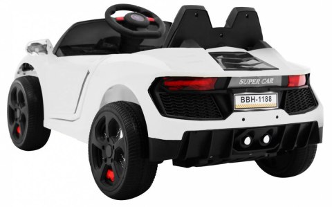 Auto Na Akumulator Future Biały Pilot Wolny Start MP3 USB LED