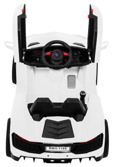 Auto Na Akumulator Future Biały Pilot Wolny Start MP3 USB LED