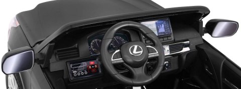Auto Na Akumulator Lexus LX570 Czarny Pilot Koła EVA Radio MP3 LED