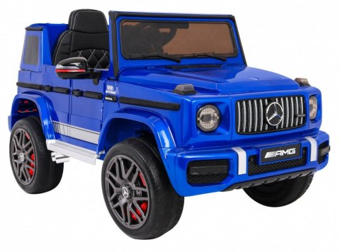 Auto Na Akumulator Mercedes AMG G63 Lakier Niebieski Pilot MP3 LED EVA