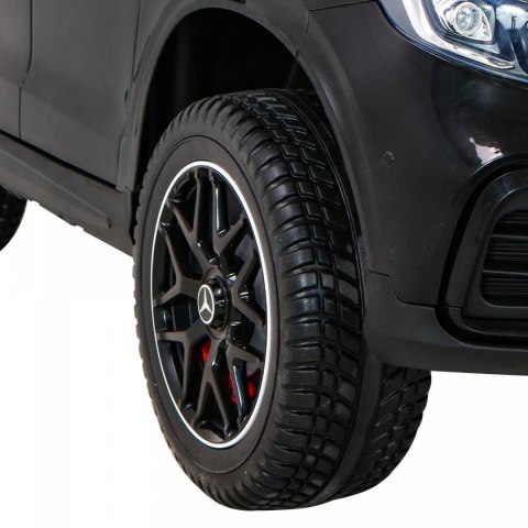 Auto Na Akumulator Mercedes GLC 63S Czarny Napęd 4x4 MP4 LED Ekoskóra EVA