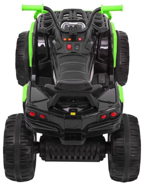 Quad ATV Na Akumulator 2.4GHzi Czarno-Zielony Pilot Koła EVA Radio MP3