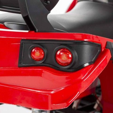 Quad Na Akumulator ATV Czerwony Koła EVA Radio MP3 LED Wolny Start Quad Na Akumulator ATV Czerwony Koła EVA Radio MP3 LED Wolny Start