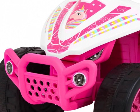 Quad Na Akumulator Little Monster Różowy Napęd 25W