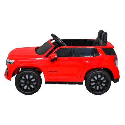 Auto Na Akumulator Chevrolet Tahoe Elektryczne Czerwony Pilot Radio MP3 LED
