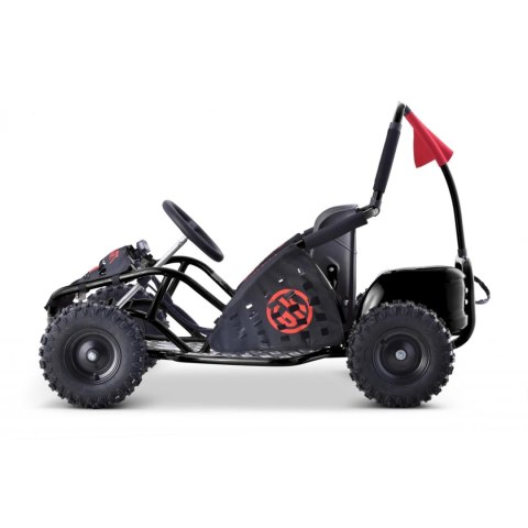 Gokart Na Akumulator Fast Dragon Czarny 30km/h 1000W Regulacja siedzenia