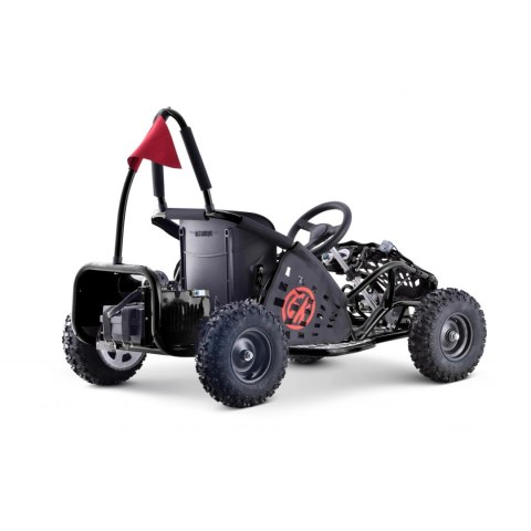 Gokart Na Akumulator Fast Dragon Czarny 30km/h 1000W Regulacja siedzenia
