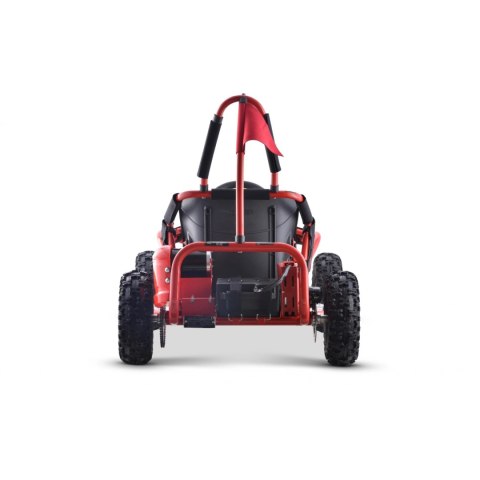 Gokart Na Akumulator Fast Dragon Czerwony 30km/h 1000W Regulacja siedzenia