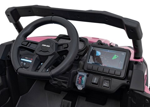 Auto Na Akumulator ATV CAN-AM Maverick Różowy Auto Na Akumulator ATV CAN-AM Maverick Różowy