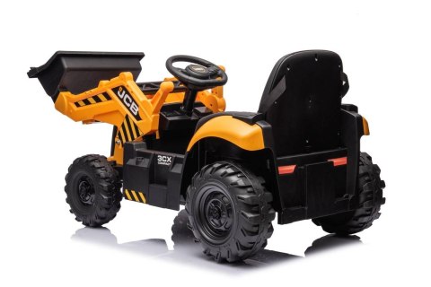 Traktor Na Akumulator Koparka Pojazd JCB Żółty Wolny Start Łyżka Klakson